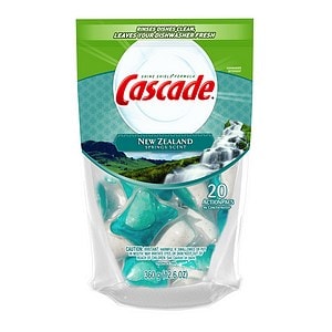 Cascade 2-in-1 ActionPacs Dishwasher Detergent, New Zealand Springs