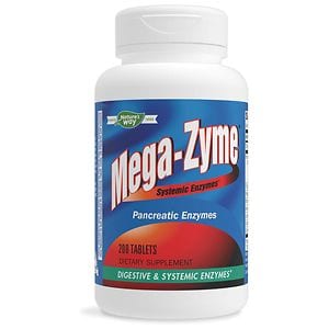 UPC 763948042500 product image for Enzymatic Therapy Mega-Zyme Systemic Enzymes Tablets, 200 ea | upcitemdb.com