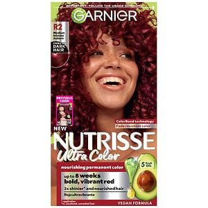 Garnier Fructis Hair Color on Garnier Nutrisse Nourishing Color Creme Intense Red For Naturally Dark