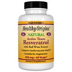 Healthy Origins Resveratrol, 300mg, Vegetable Capsules