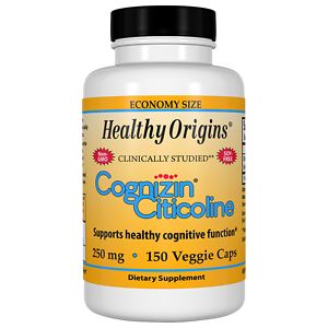 Healthy Origins Cognizin Citicoline, 250mg, Capsules