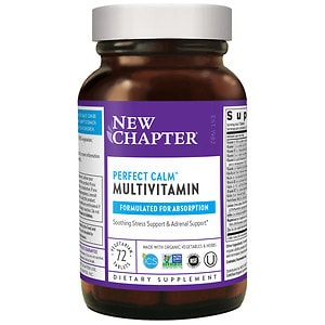 New Chapter Perfect Calm Multi Vitamin, Tablets- 72 ea