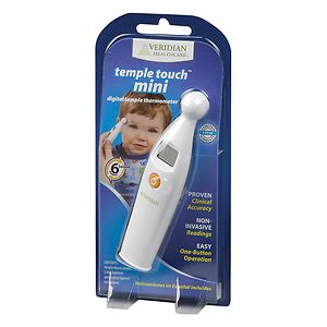 Veridian Healthcare 6 Second Temple Touch Mini Digital Thermometer