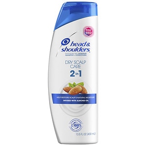 Head & Shoulders Dry Scalp Care with Almond Oil 2-in-1 Dandruff Shampoo + Conditioner- 13.5 fl oz