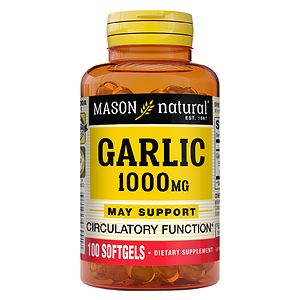 UPC 311845069917 product image for Mason Natural Garlic Oil 1000, Softgels, 100 ea | upcitemdb.com