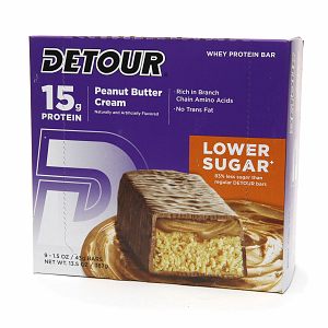 Detour 15g Whey Protein Bar, Lower Sugar, Peanut Butter Cream&nbsp;