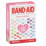 Band-Aid Designer Adhesive Bandages, Assorted Sizes- 20 ea