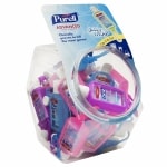 Purell Hand Sanitizer with Jelly Wrap Carrier Display Bowl