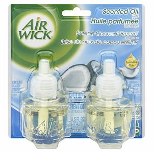 UPC 062338827339 product image for Air Wick Scented Oil Twin Refill, Serene Coconut Breeze, 2 ea | upcitemdb.com