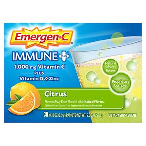 UPC 885898000055 product image for Emergen-C Immune+, Citrus, 30 ea | upcitemdb.com