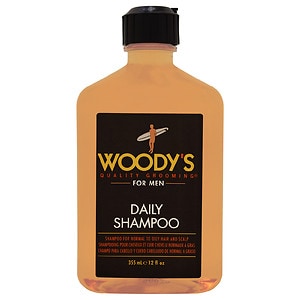 UPC 859999905335 product image for Woody's Daily Shampoo for Men, Normal to Oily Hair & Scalp, 12 fl oz | upcitemdb.com