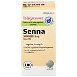 Walgreens Senna Natural Vegetable Laxative Tablets by 