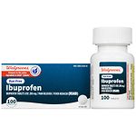 Walgreens Ibuprofen Tablets Color Free and Dye Free- 100 ea