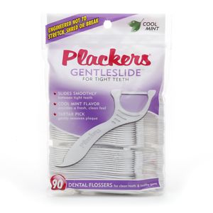Plackers Gentleslide Dentla Flossers for Tight Teeth