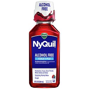 UPC 323900014343 - Vicks Nyquil Alcohol Free Cold & Flu Nighttime