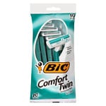 BIC Comfort Twin Sensitive for Men, Disposable Shaver- 10 ea