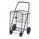 Easy Wheels Shopping Cart Jumbo Plus, Black- 1 ea