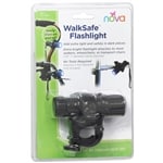 Nova Flashlight For Canes,Walkers,Rolling Walkers,Transport,Wheelchairs- 1 ea