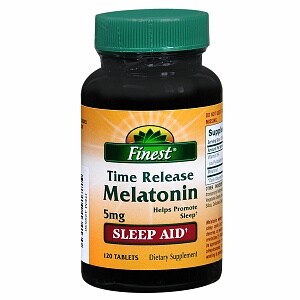 Finest Melatonin 5mg Time Release Tablets