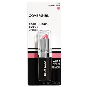 CoverGirl Continuous Color Lipstick, Smokey Rose 35