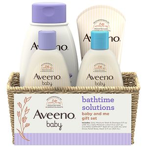 Aveeno Baby Daily Bathtime Solutions Gift Set, Giftset, 1 ea