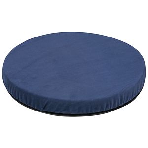 HealthSmart Deluxe Swival Seat Cushion, Navy Blue