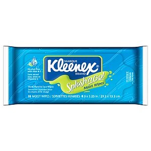 Splash 'n Go! Moist Wipes, Travel Pack