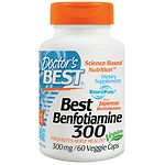 Doctor's Best Benfotiamine 300 mg, Veggie Caps