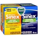 Vicks Sinex DayQuil & NyQuil Sinus Relief LiquiCaps Combo Pack