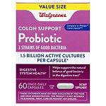 Walgreens Probiotic Colon Support Capsules