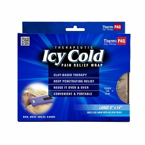 ThermiPaq Icy Cold Pain Relief Wrap, Large, Large (8 x 14 inches)