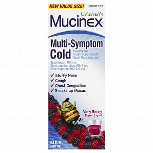 UPC 363824010670 product image for Children's Mucinex Children's Multi-Symptom Cold, Very Berry Flavor Liquid, 6.8  | upcitemdb.com