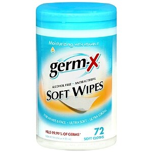 UPC 072785021617 product image for Germ-X Antibacterial Soft Wipes, 72 Each | upcitemdb.com