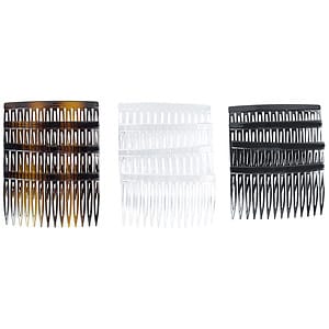 Scunci Effortless Beauty Side Hair Combs- 12 Each