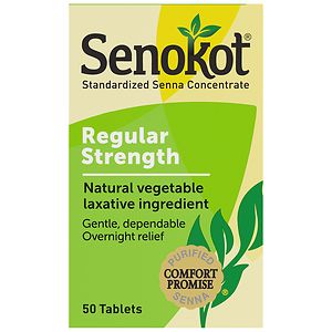 Senokot Natural Vegetable Laxative Tablets | drugstore.com