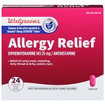 Walgreens Wal-Dryl Allergy Relief Coated Mini Tabs- 24 ea