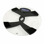 American Weigh Digital Glass Top Bathroom Scale Eng/Span- 1 Each