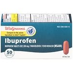Walgreens Ibuprofen 200 mg Caplets- 50 Each