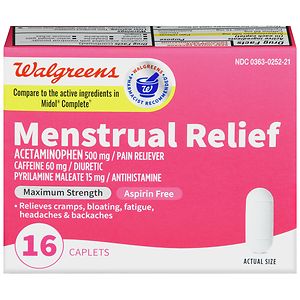 UPC 311917091969 product image for Walgreens Menstrual Relief Caplets, 16 ea | upcitemdb.com