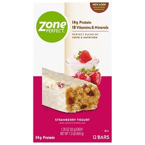 UPC 638102201454 product image for ZonePerfect All-Natural Nutrition Bars, Strawberry Yogurt, 12 ea | upcitemdb.com