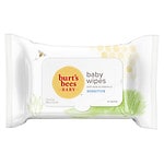 Burt's Bees Baby Bee Chlorine-Free Wipes- 72 ea