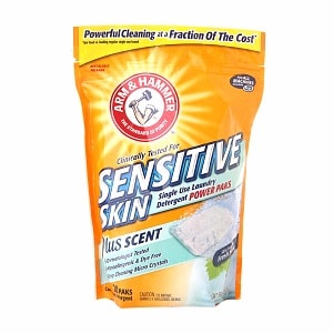 UPC 033200092025 product image for Arm & Hammer Sensitive Skin Laundry Detergent Power Paks, 28 Paks, Fresh Scent,  | upcitemdb.com