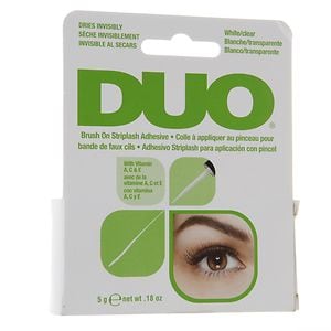 Duo Brush on Striplash Adhesive, White/Clear