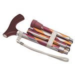 Switch Sticks Folding Walking Cane, Waves- 1 ea