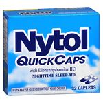 Nytol QuickCaps, Caplets- 32 ea