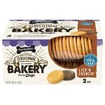 Three Dog Bakery Lick 'n Crunch 2-Pack, Carob & Peanut Butter/ Golden & Vanilla