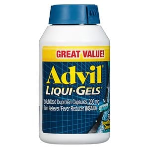 Advil Pain Reliever/Fever Reducer Liqui-Gels- 200 ea