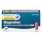 Walgreens Ibuprofen Pain Reliever/Fever Reducer Caplets- 24 ea