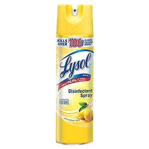 Lysol Disinfectant Spray, Lemon Breeze - 19oz