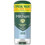 Mitchum Advanced Gel Anti-Perspirant & Deodorant For Men, Unscented - 2 ea Mitchum Advanced Gel Anti-Perspirant & Deodorant For Men, Unscented- 2 ea